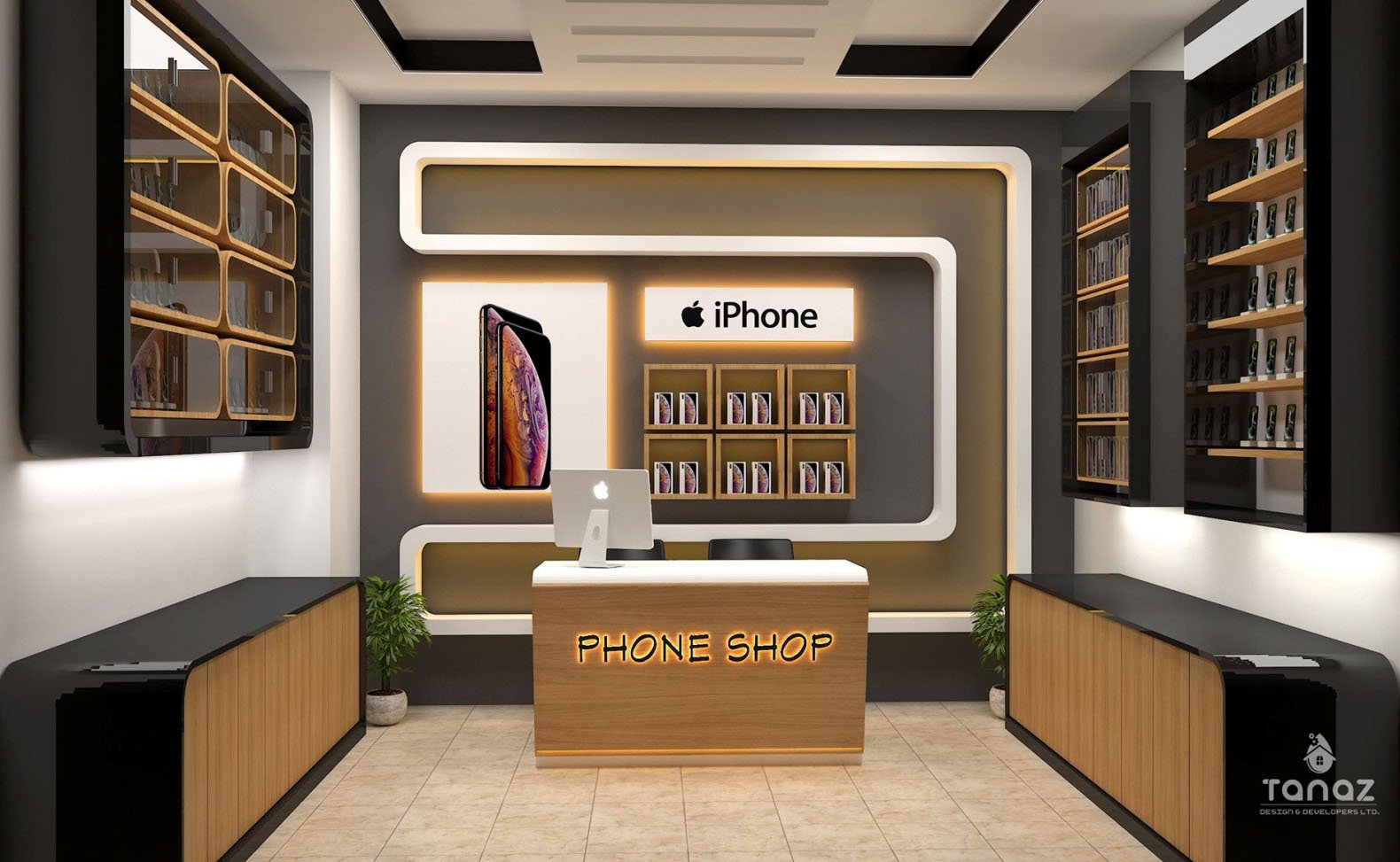 Interior design mobile shop