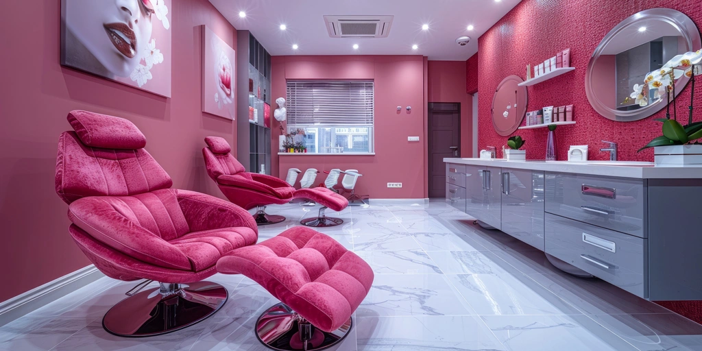 Spa Beauty Parlor Interior Design in bd